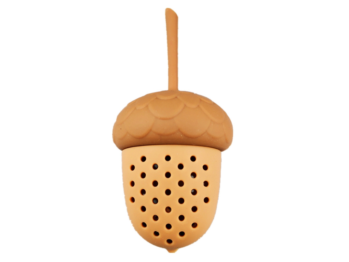 Conjunto De Infusor Chá Squirrel Nut Para Folhas Soltas, Ervas E Frutas
