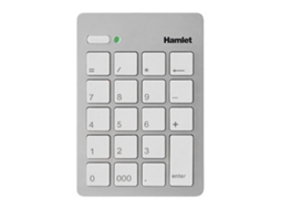 Teclado numérico USB portátil HAMLET Xkpadusv prateado