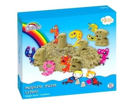 Areia Mágica Números, 600g Fiorello