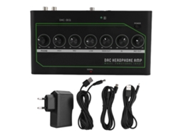 Amplificador de fones de ouvido DAC com Bluetooth para jogos EOOCOO