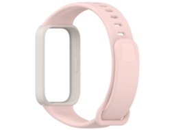 Silicone Replacement Strap para Xiaomi Mi Band 9 Active / Redmi Band 3 Rosa HEXINYIGJLY