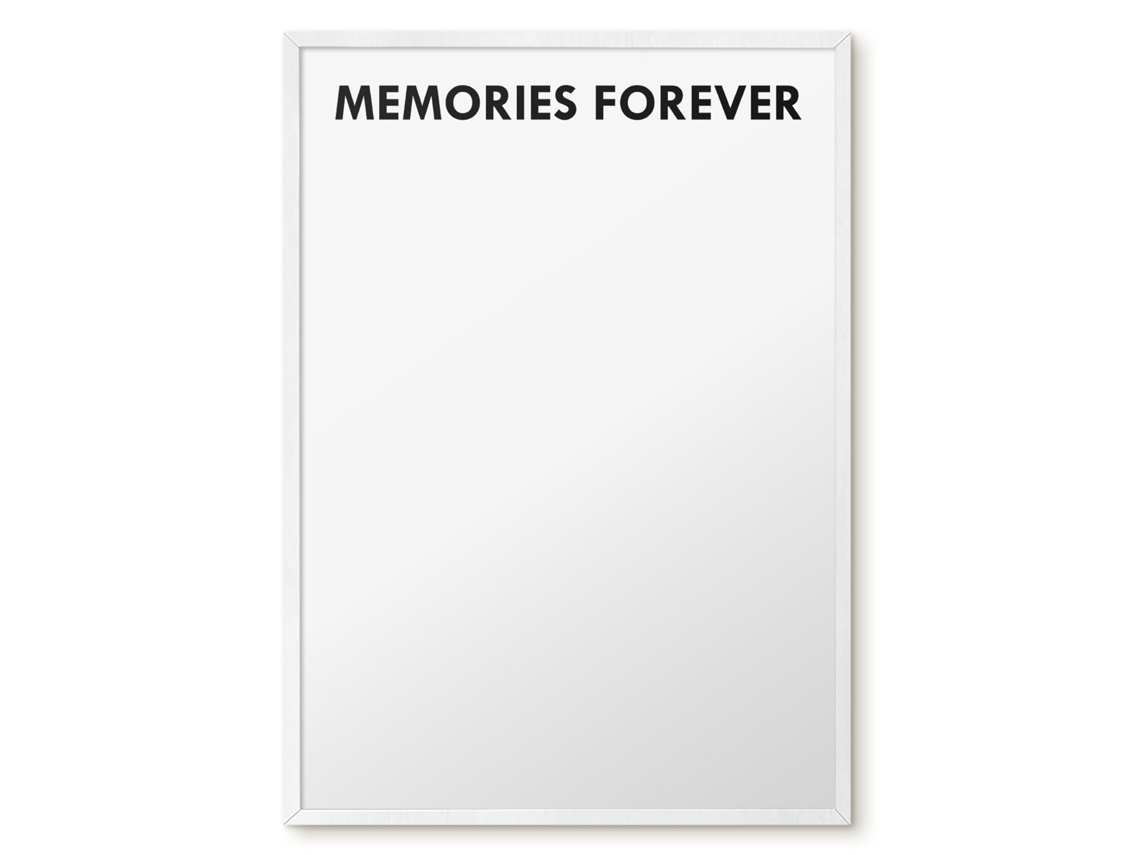 Magnetic Board Memories Forever For The Living Room Espelharte (50x70 Cm)