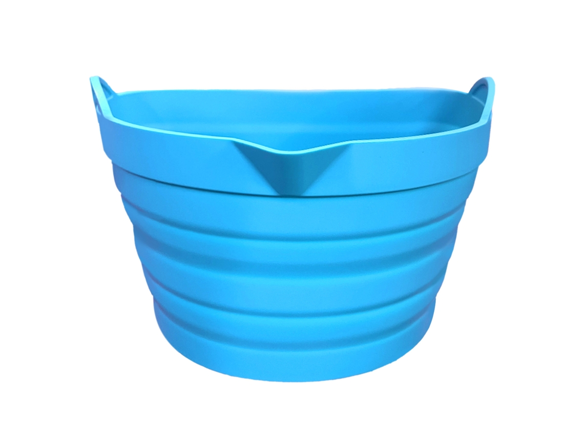 Divisória de silicone reutilizável para panela elétrica de cozimento lento de 6 a 8 litros, azul índigo