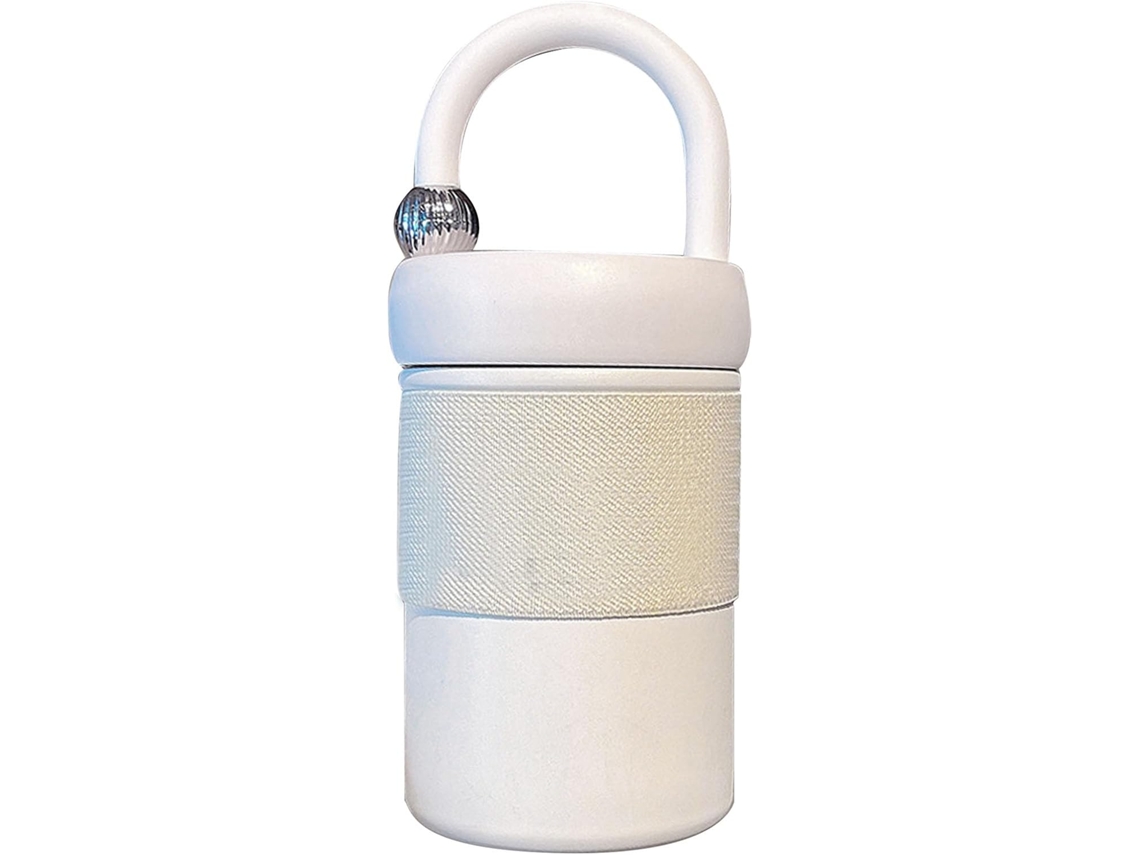 Caneca Térmica Isolada, Minimalista, Garrafa De Café A Vácuo Com Grande Capacidade Gokoco (branca)