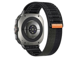 Pulseira De Nylon Compatível Com Kalebol Para Samsung Galaxy Watch Ultra 47 Mm, Pulseira Magic Tape Wave Facpoet