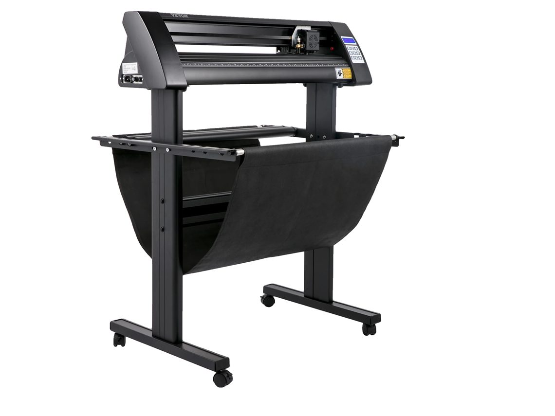 Cortador de vinil, display LCD, controle de velocidade avançado, 870 mm OEM