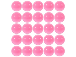 Rebe-50 Bolas De Sorteo Abertas - Props Para Fiestas Y Juegos De Lotería Rosa