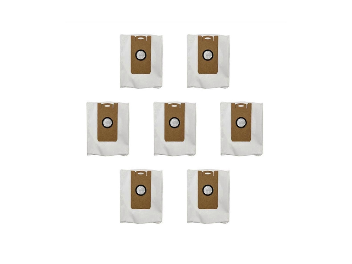 Conjunto De 7 Sacos Pó Para Aspirador Robô W2. Acessórios Pó, Peças Reposição E Limpeza. Tuotuo