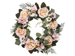 Laxiscreed Flor De Seda Rose Garland Decorativa Para Porta E Parede Para Casamentos E Decoração Interior