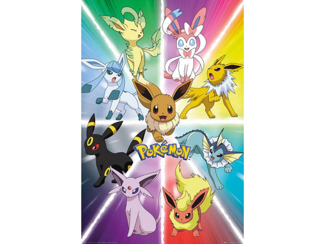 Poster GB EYE Pokemon Eevee Evolution