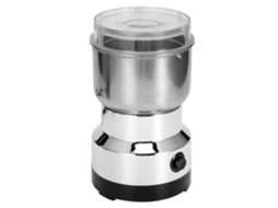 Moedor elétrico de ervas e grãos de café, especiarias, aço inoxidável, liquidificador, ferramenta de cozinha (plugue do Reino Unido 220V) VINGVO