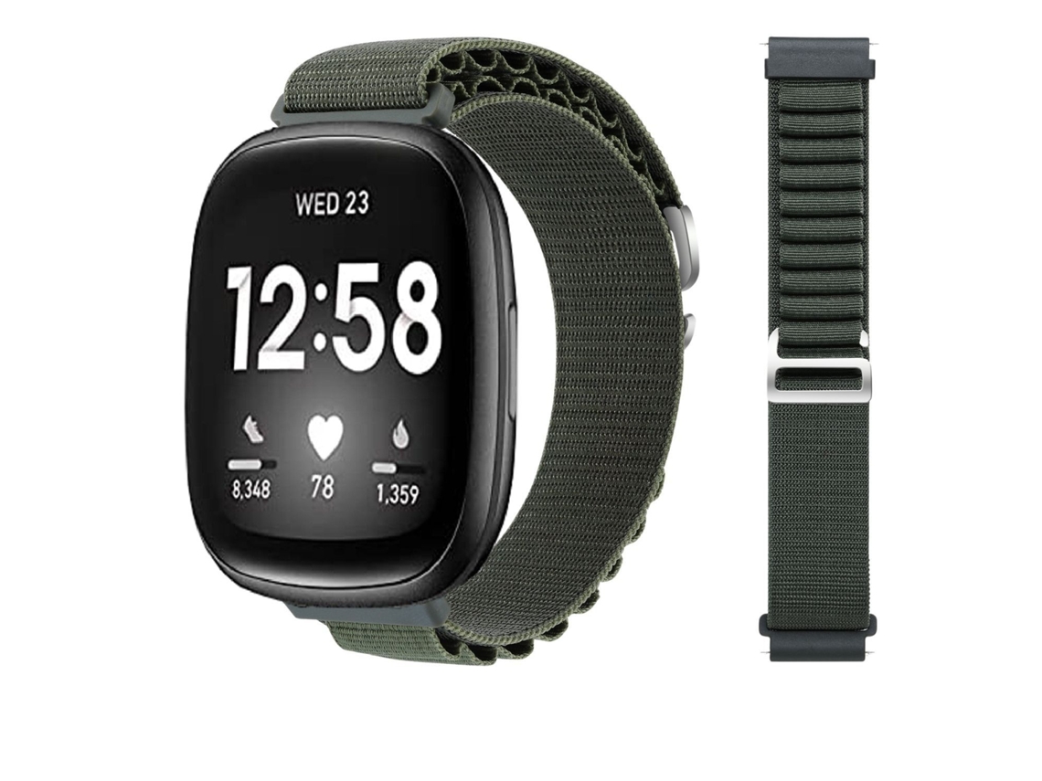 Bracelete Loop Alpine para Fitbit by Google Sense 2 Verde