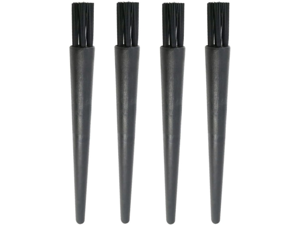 Escova Antiestática Popetpop Para Teclado E Laptop, Conjunto De 4 Peças, Feita De Plástico Leve, Ideal Para Limpeza