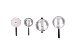 Primerox pote de Metal Prata 1:12 para Casinha de Bonecas Acessório Cozinha Miniatura