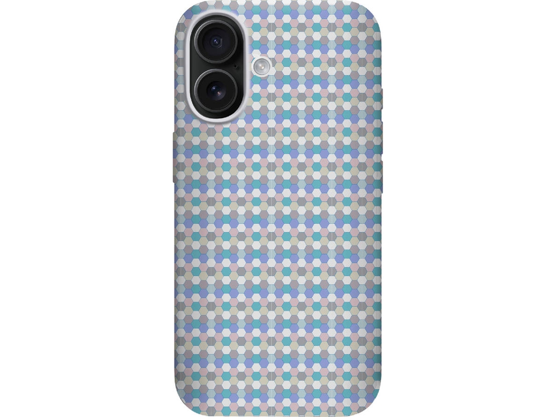 Funda SBS Poligonos iPhone  16 Pro Max (Azul)