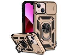 Capa Para Iphone 14 Plus - Suporte Deslizante Para Câmera