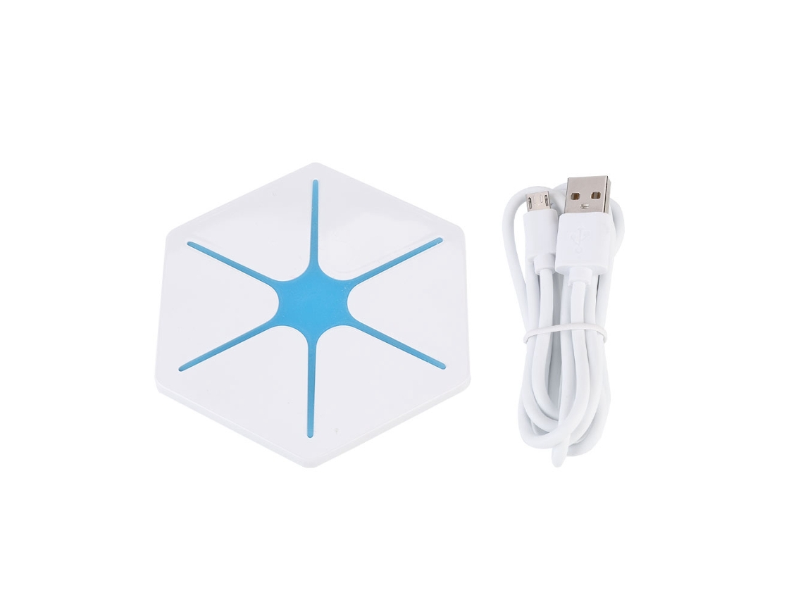 Carregador Sem Fio Cubo Estrela Hexagonal EOOCOO