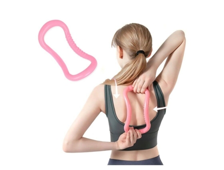 Anel de Pilates Treinamento Muscular Alongamento Anel Rígido CLARA