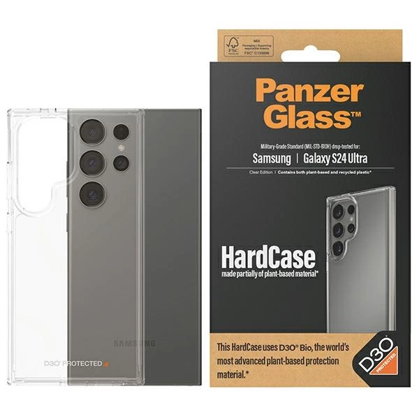 Capa Rígida PANZERGLASS Com D3o Bio Para Samsung Galaxy S24 Ultra Militar