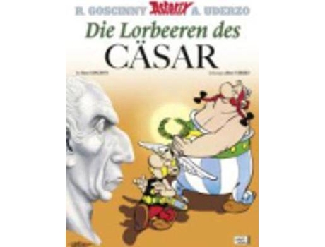 Livro Asterix in German : Die Lorbeeren des Casar de René Goscinny Albert Uderzo (Alemão)