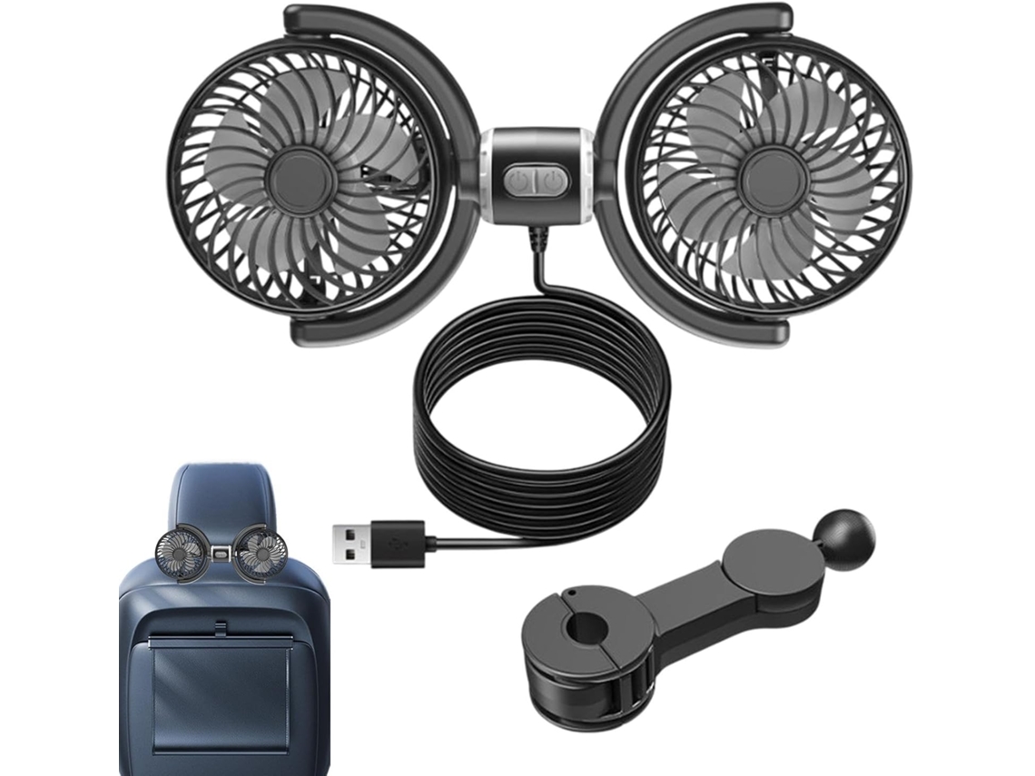 Ventilador Para Banco De Carro, Ventiladores Usb Para Banco Traseiro De Carro