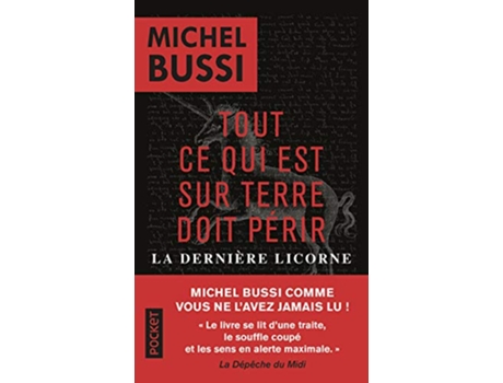 Livro Tout ce qui est sur terre doit perir Thriller French Edition de Michel Bussi (Francês)