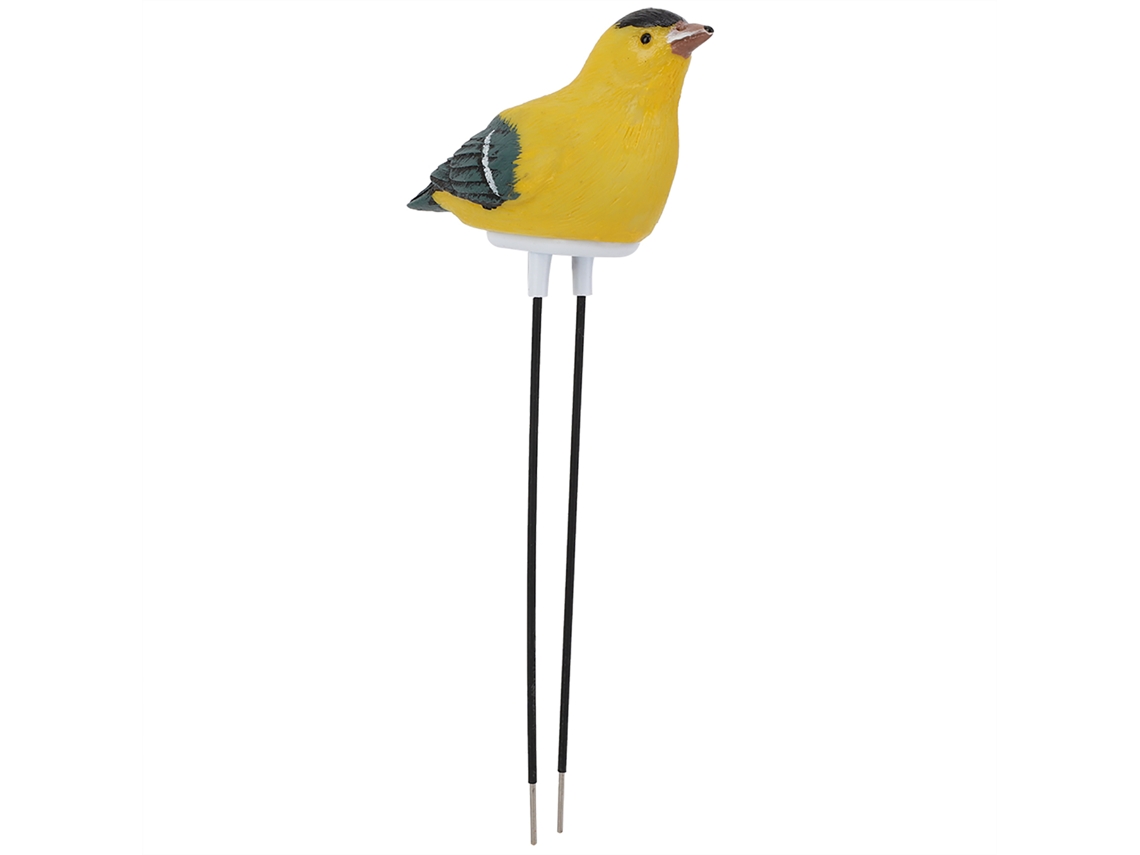 Sensor De Umidade Do Solo Jardim Com Bateria Incluída Cor Amarelo