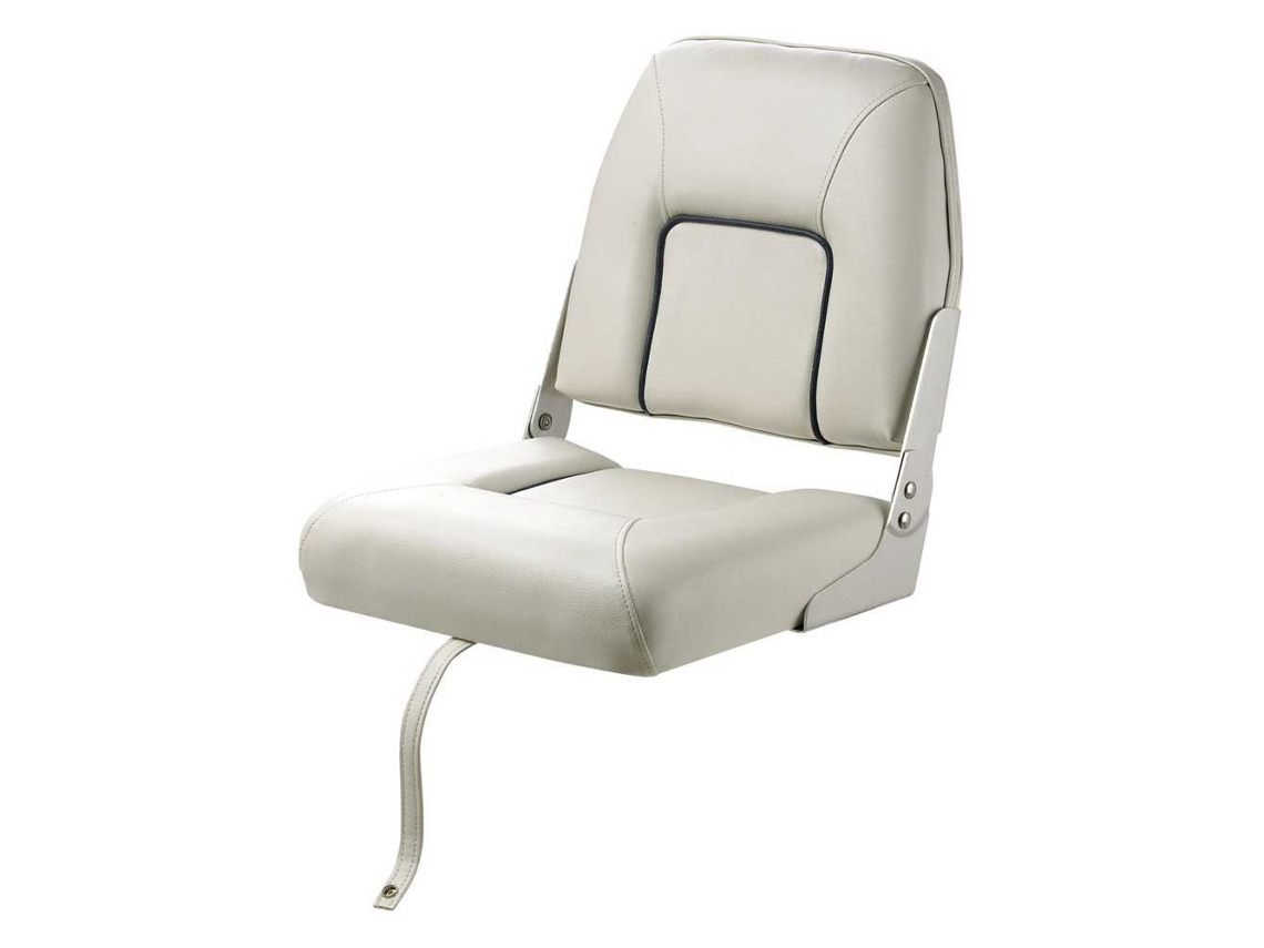 Assento Dobrável Deluxe First Mate Prateadovetus