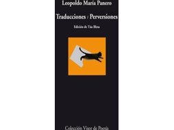 Livro Traducciones/Perversiones de Leopoldo María Panero (Espanhol)