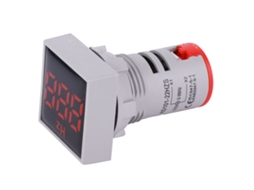 Laxiscreed Indicador Digital Quadrado Para Tensão E Frequência Em Redes Ac 100-380v