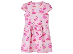 Vestido Para Criança Rosa-claro 92