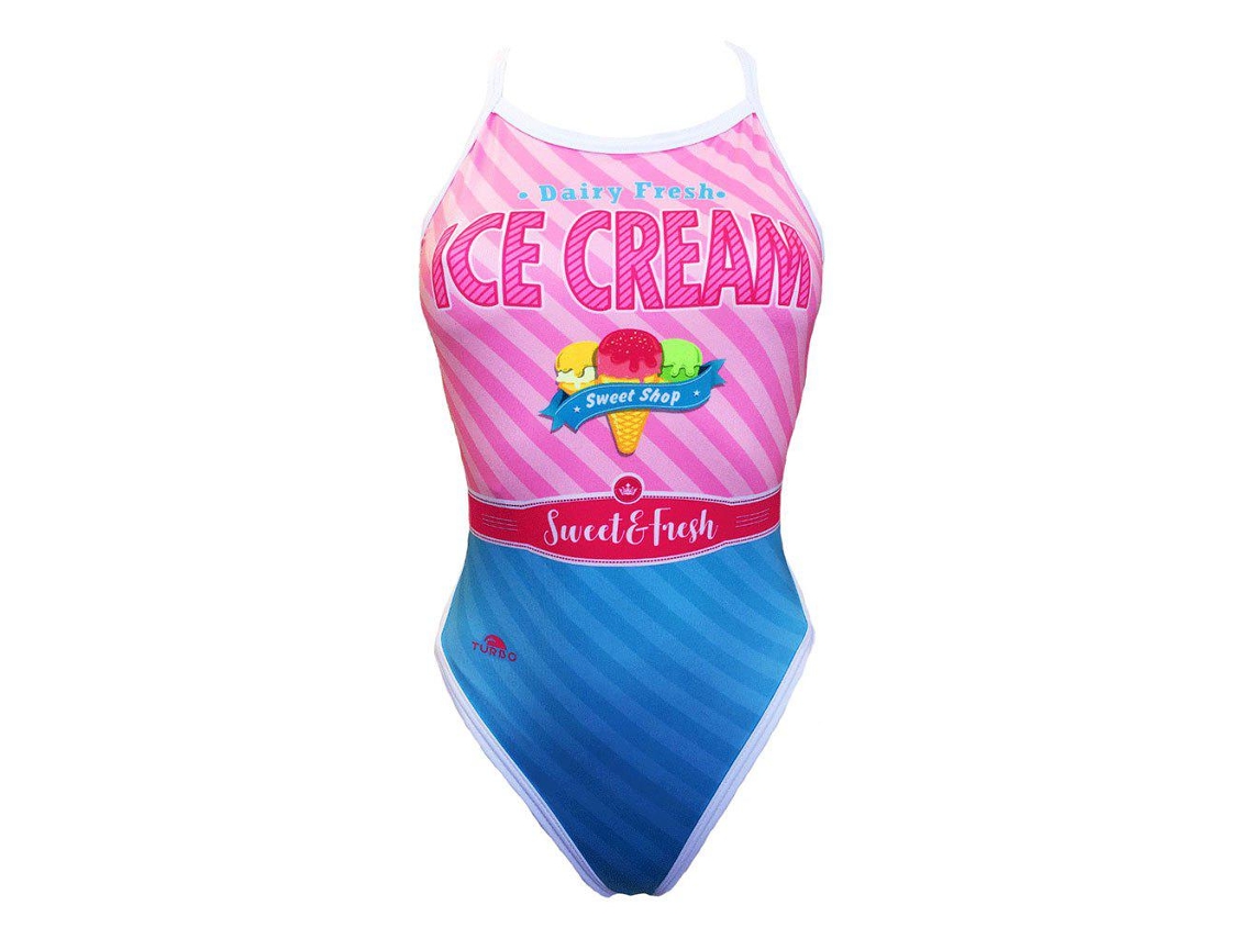 Fato de banho para Mulher TURBO Revolution Sweet&fresh Multicor para Natação (XL)