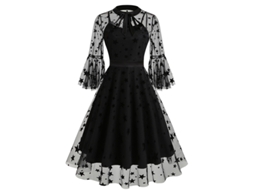 Roupas de Natal Vintage Malha Bordado Patchwork Vestido de Duas Peças Xl