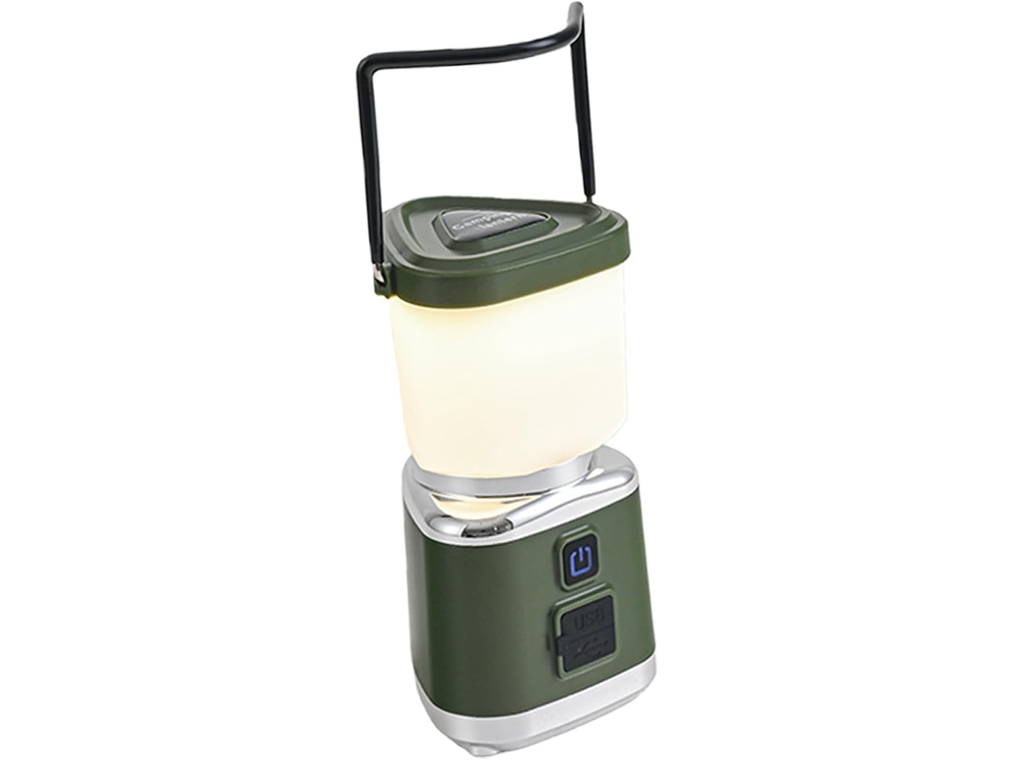 Luz Ambiente Portátil Para Camping, Recarregável, Com Brilho Ajustável, Para Barracas Suspensas.