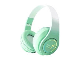 Fones De Ouvido Bluetooth Com Gradiente De Cores, Fones De Ouvido Sem Fio Luminosos E Coloridos. Ly Ebike