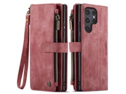 Capa Flip Para Celular, Nova Capa De Couro Para Cartão.vermelho - Iphone 16