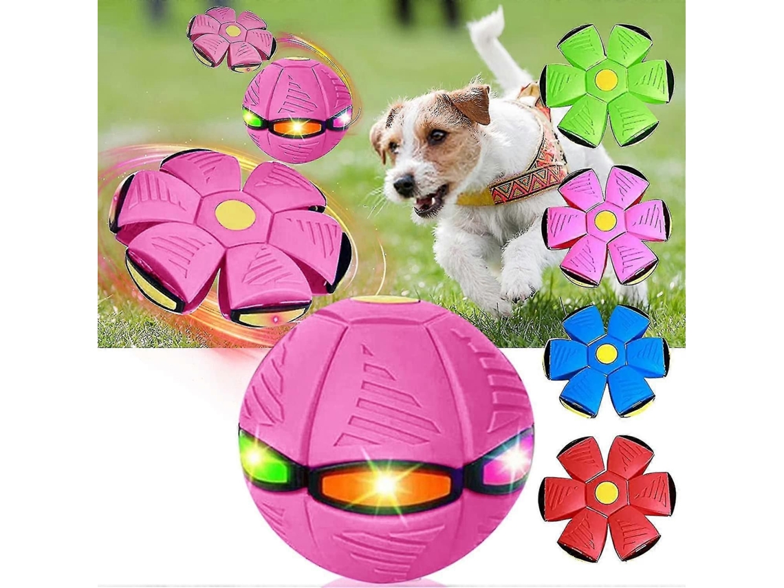 Bola Disco Voador Para Cães, Brinquedo De Arremesso, Compatível Com Cães-zscy