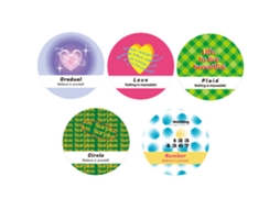 Fita Washi Folha Dourada 5 Rolos, Fita Decorativa Pastel Para Embalagem De Presentes