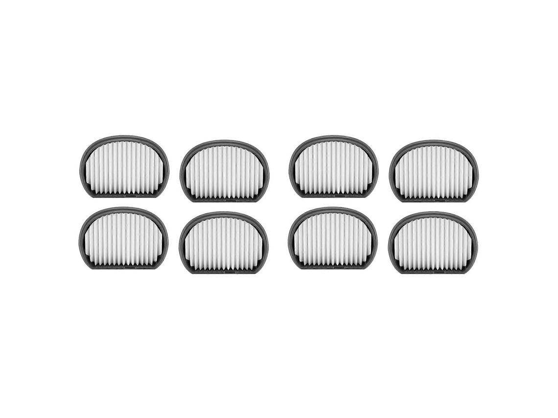 Conjunto De 8 Filtros Hepa Para Aspirador De Pó Dreame H20 Mix Ce/h20/h30 Ultra Mix - Acessórios De Reposição - Filtros Laváveis