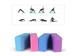 Bloco de yoga Business de EVA, 25 graus, leve, auxiliar para yoga e fitness
