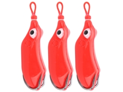 Kit 3 Iscas Artificiais Soft Baits Pesca