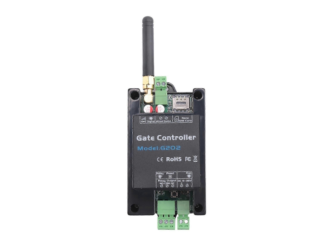 Abridor De Portão Gsm G202 4g, Interruptor De Relé Único, Controle Remoto Para Portão Elétrico De Celular 850/900/1800/1900 Mhz Brilvibera