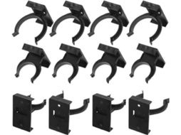 Conjunto De 4-elevadores Cama, Elevadores De Móveis Ajustáveis Para Mesas, Cadeiras E Sofás, Com Almofadas Auriculares