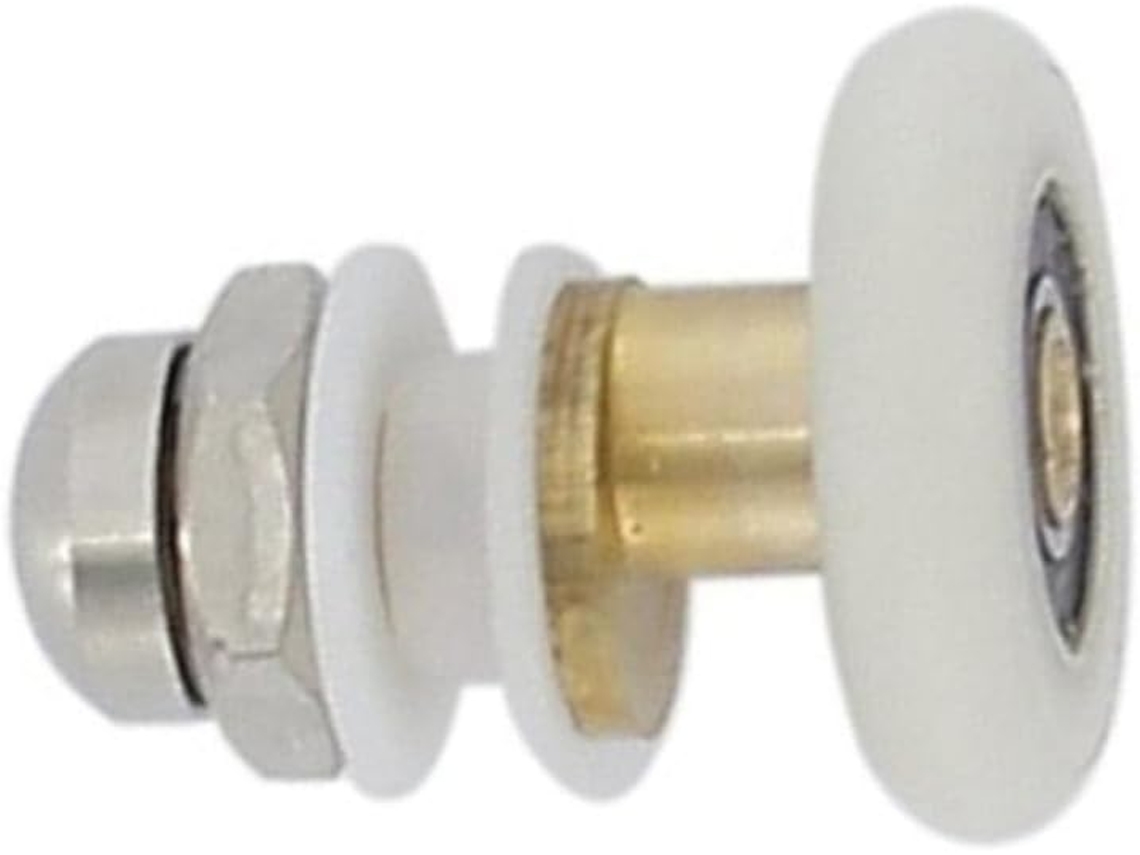 Conjunto De 6 Rodízios Para Porta Deslizante, Em Aço Inoxidável E Abs, Para Portas De Vidro, Instala Gokoco