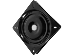 Besportble Base Giratória de Ferro 360° 175x18mm com Rolamentos Integrados para Banquetas Bar e Expositores Mó