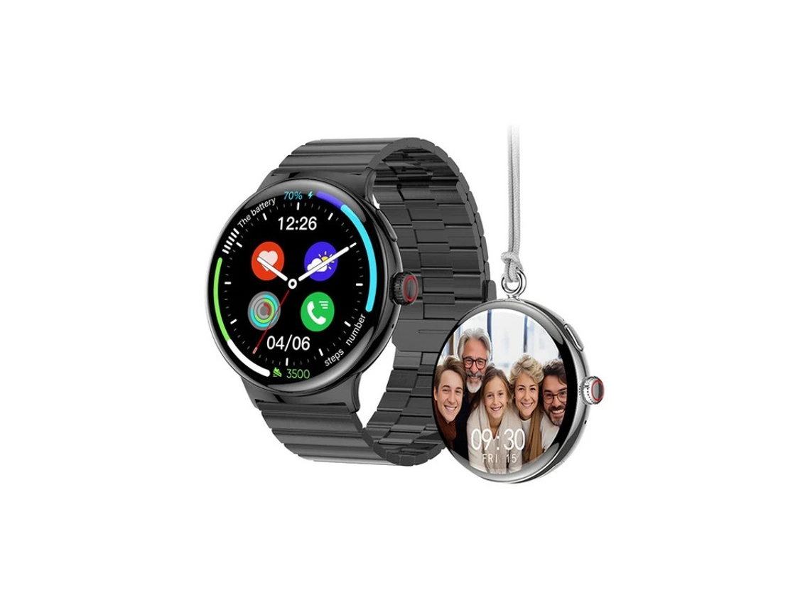 Smartwatch 1.85amoled Tracker Watch Com Chamadas Bluetooth Preto Bestvite La99