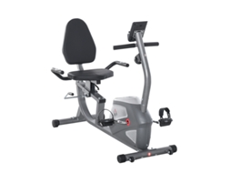 Bicicleta Ergométrica Reclinada Com Lcd E 8 Níveis De Resistência