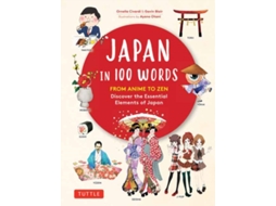 Livro Japan in 100 Words de Ornella Civardi e Gavin Blair (Inglês - Capa Dura)