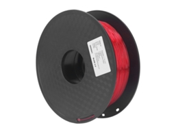 Hilo Tpu 1.75mm 1kg Flexible Sem Atascos Pacote Para Impressora 3d Fdm Consumíveis Vermelho Transparente