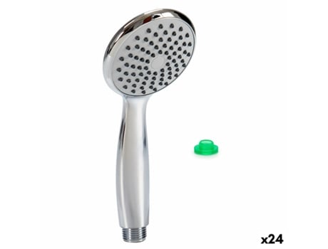 Ralo de Duche Prateado Plástico 20 X 9 X 4 Cm 24 Unidades
